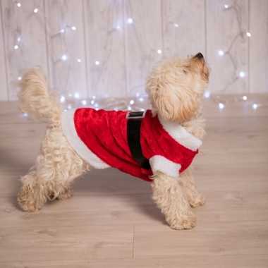 Kerstman kerstkleding voor de hond