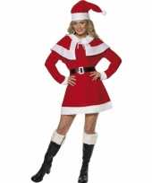 Kerstjurk dames rood