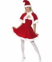 Rode kerstjurk voor dames