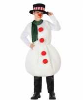 Sneeuwpop kerstkleding voor kinderen